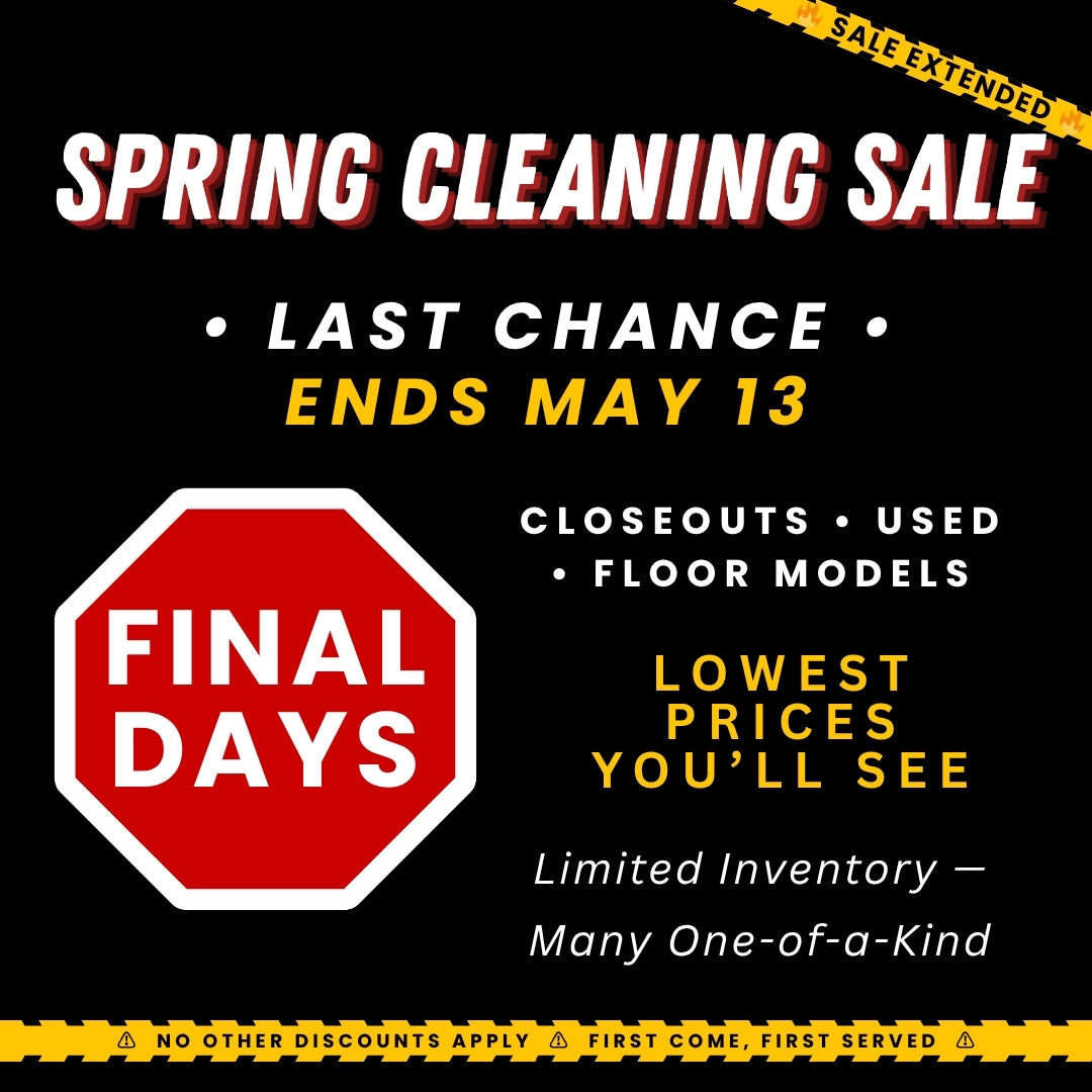 Spring Cleaning Safe Sale – last chance, final days, ends May 13, closeouts, used and floor model safes at lowest prices