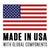 Made In USA with Global Components.