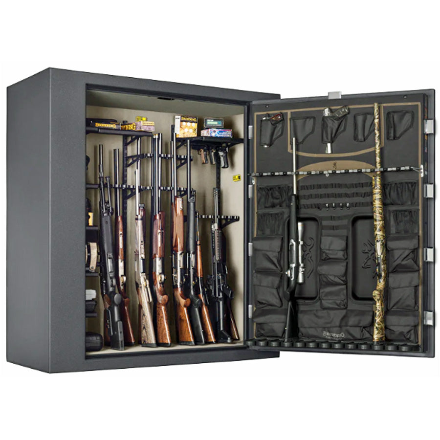 Browning Safe Hell&#39;s Canyon HC-65 in Textured Charcoal , door open.