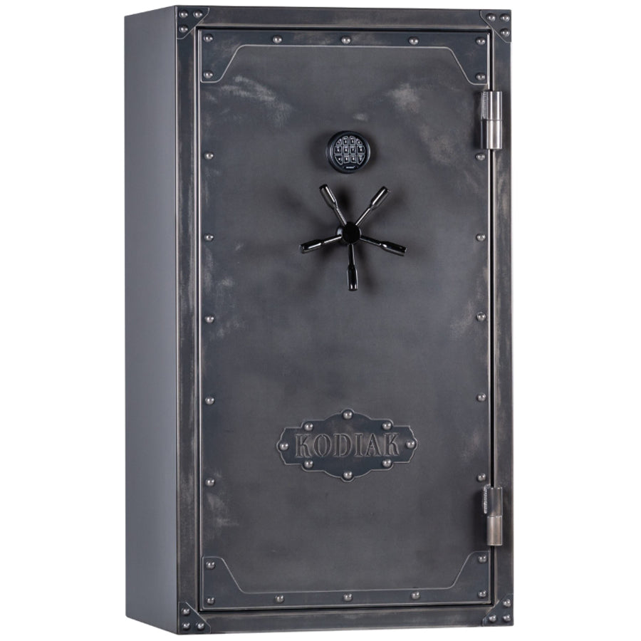 Kodiak Strongbox KSX5933 exterior in Unique Antiqued Finish, door closed.