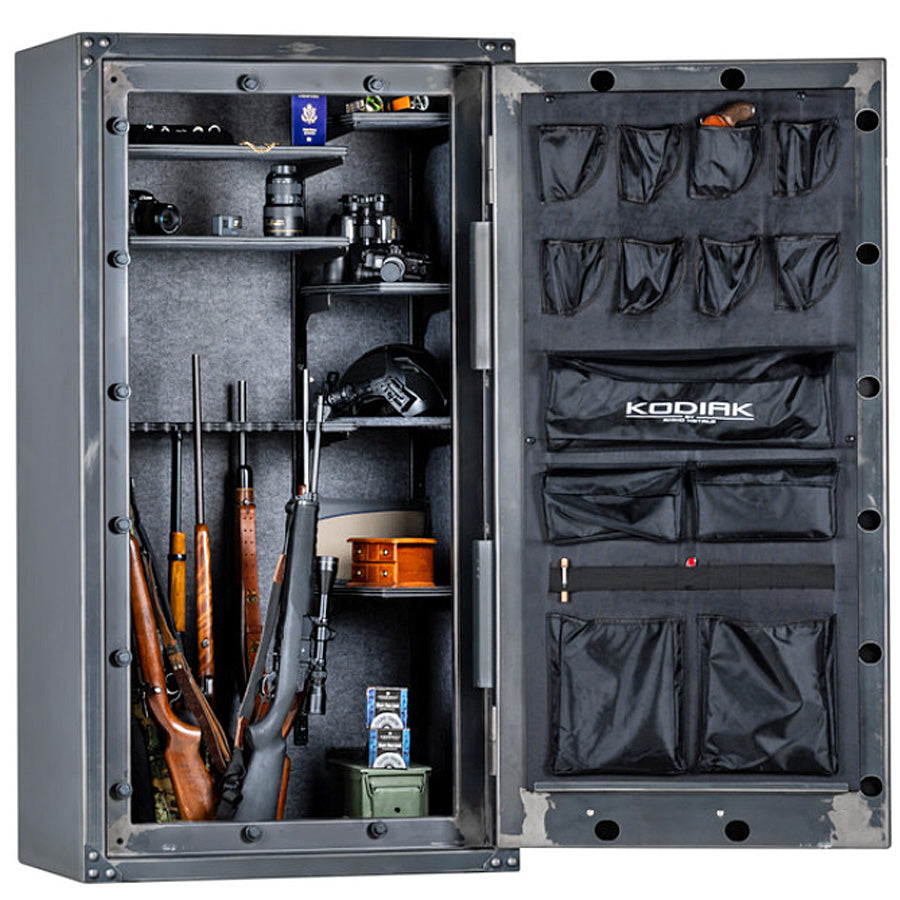 Kodiak Strongbox KSX6736 Rhino Vector™ Interior in Heather with Door Open 180 degrees.