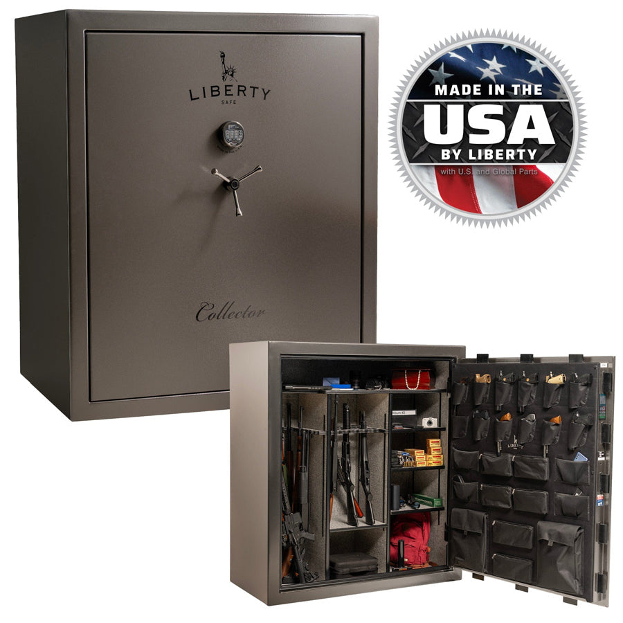 Liberty Safe Collector in Gray Marble.