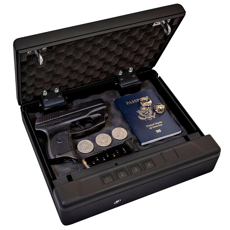 Liberty Safe HDV-150 Handgun Vault, CLOSED.