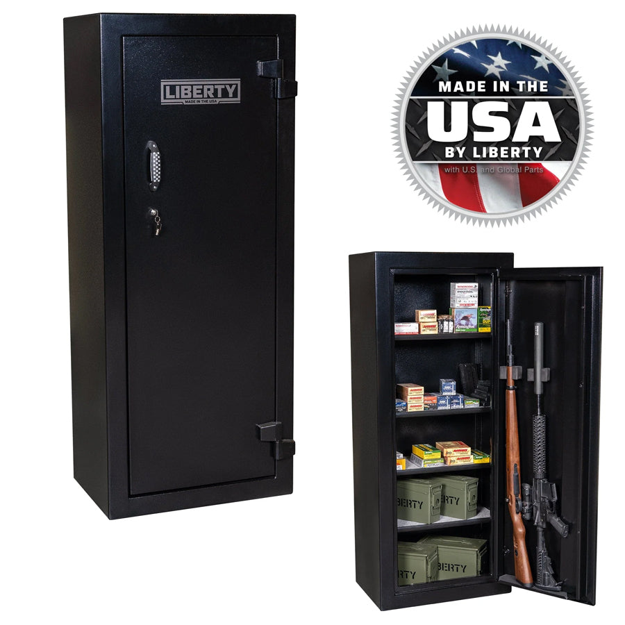 Liberty Safe Ammo Cabinet 13 built from 14-gauge steel and proudly made in the USA.