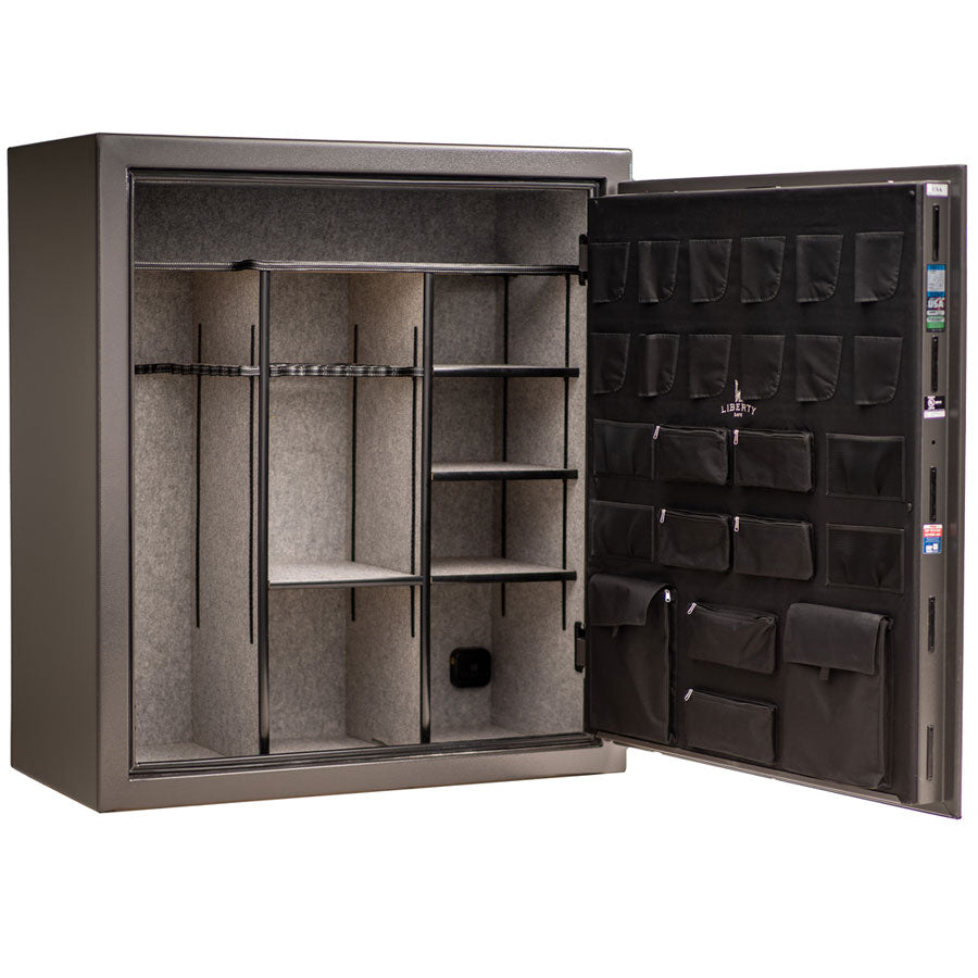 Liberty Safe Collector in Gray Marble, Interior.