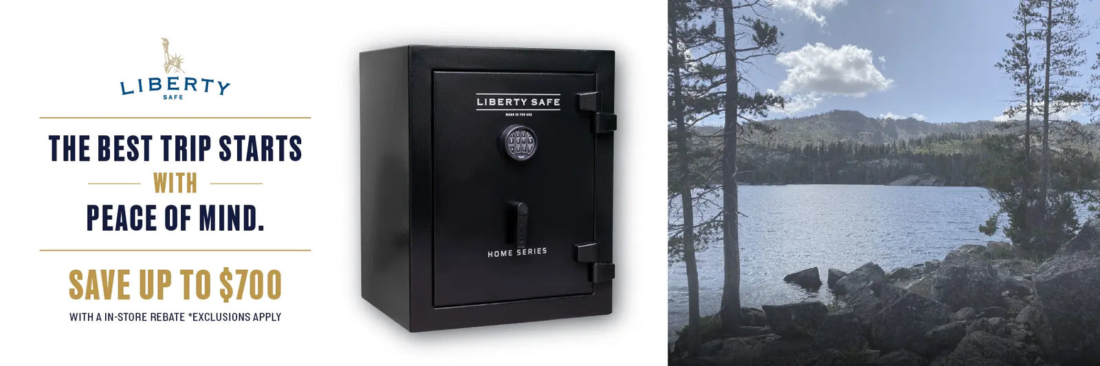 Download  the Liberty Safe Summer Rebate PDF with qualifying models, rebate amounts, and redemption instructions.