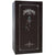 Liberty Safe National Magnum 40 in Black Cherry Gloss with Black Chrome Electronic Lock, closed door.