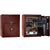 Liberty Premium Home 08 Safe in Burgundy Marble with Black Chrome Electronic Lock.