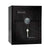 Liberty Premium Home 08 Safe in Black Gloss with Chrome Electronic Lock.