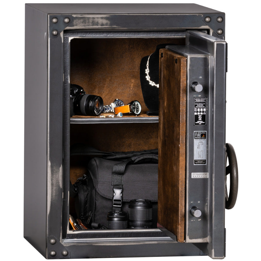 Rhino Strongbox RSB3022 Exterior with Antiqued Ironworks Finish.