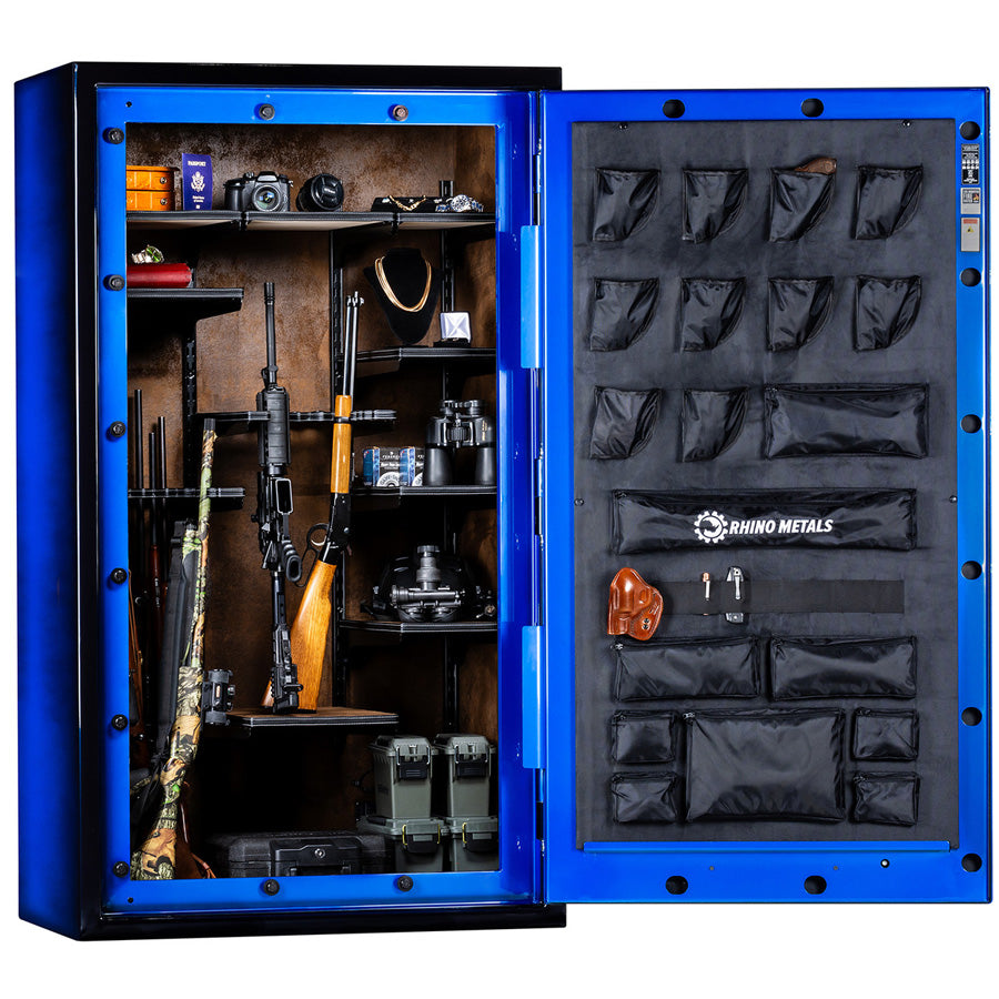 Rhino Thunderbolt TGX7241GL Exterior in Blue Two Tone Gloss Finish, interior