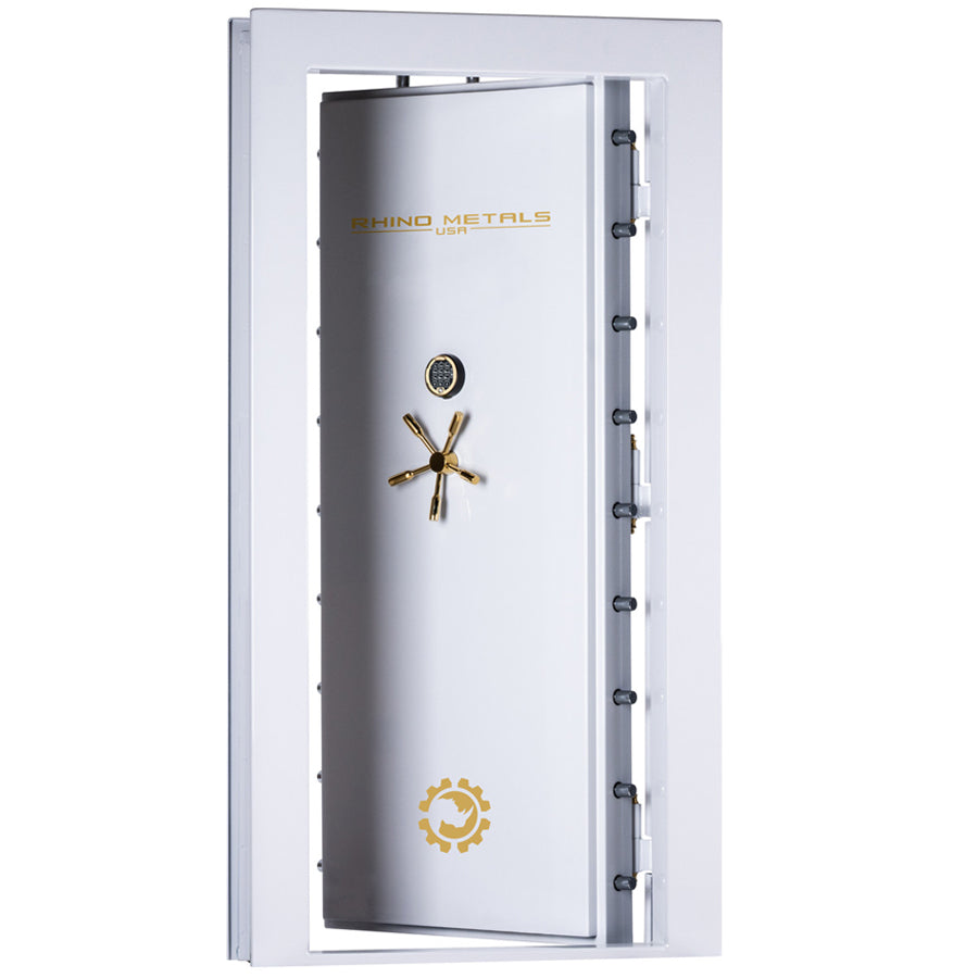 Rhino Vault Door In-Swing VD8240GL, in White Gloss. Color Options Available.