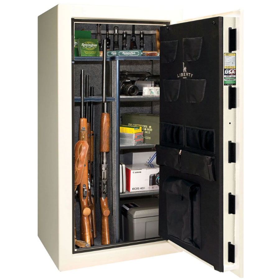 Liberty Safe USA 30 in White Gloss with Electronic Lock.