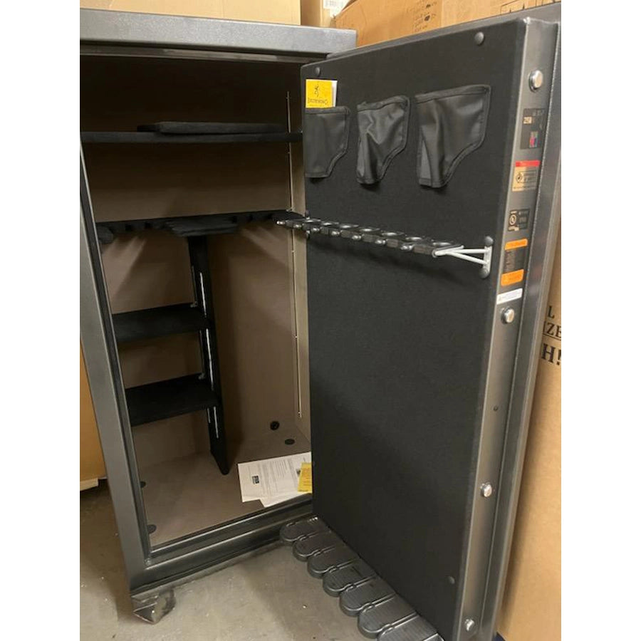 Browning BF23E Primal 23 gun safe Hammer Gray interior angle