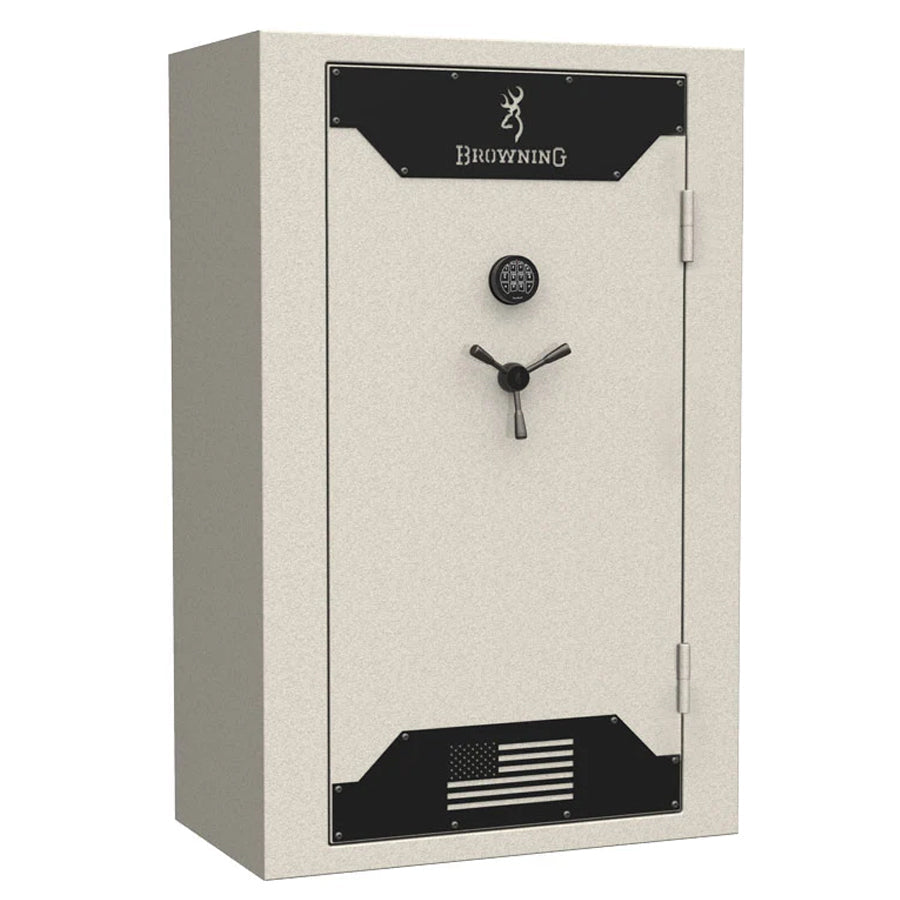 Browning Hunter Deluxe 49 gun safe in textured putty exterior