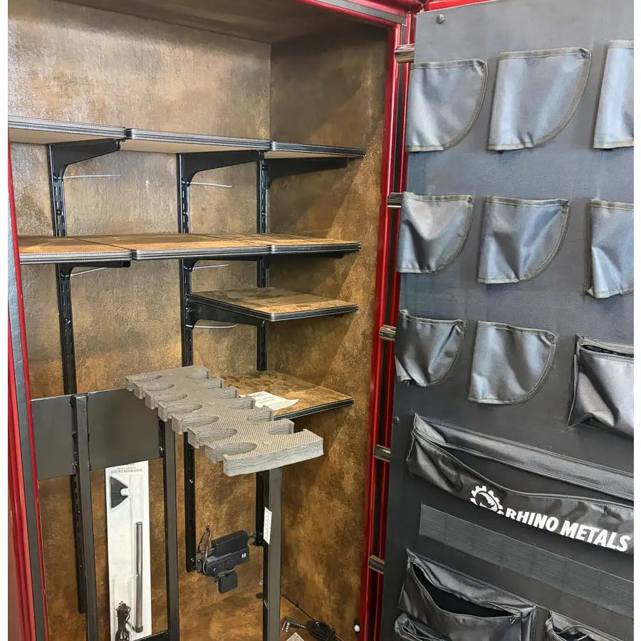 Rhino RT7242 closeout gun safe crimson gloss interior