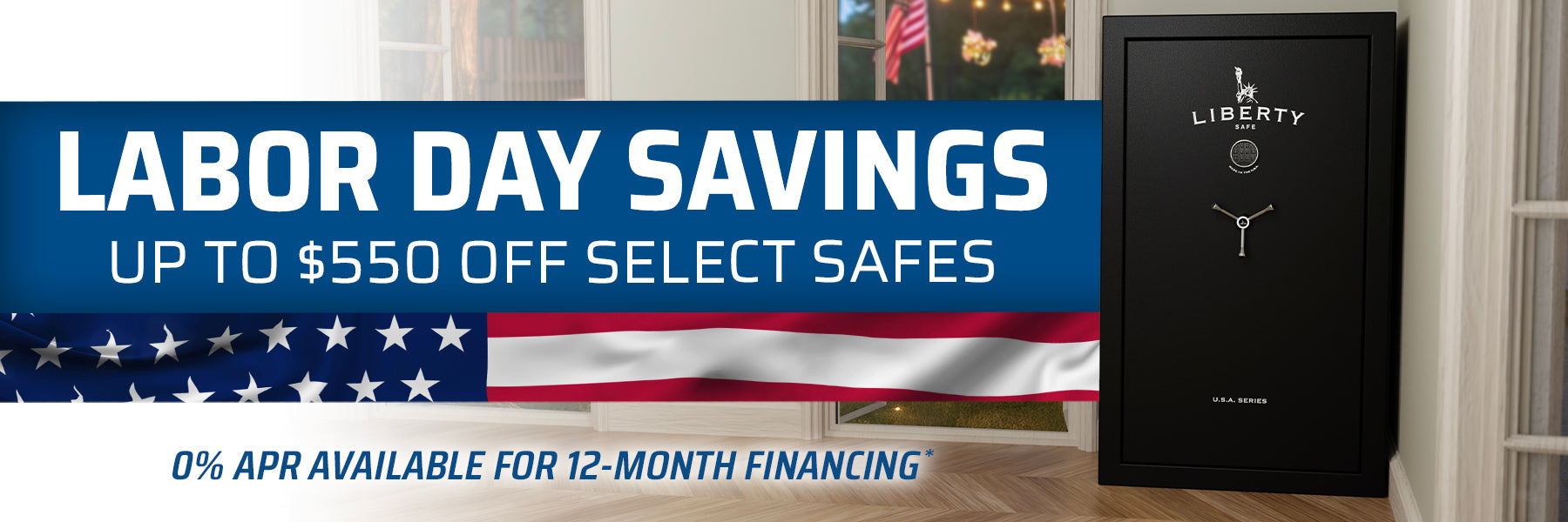 Liberty Safe Labor Day Savings.