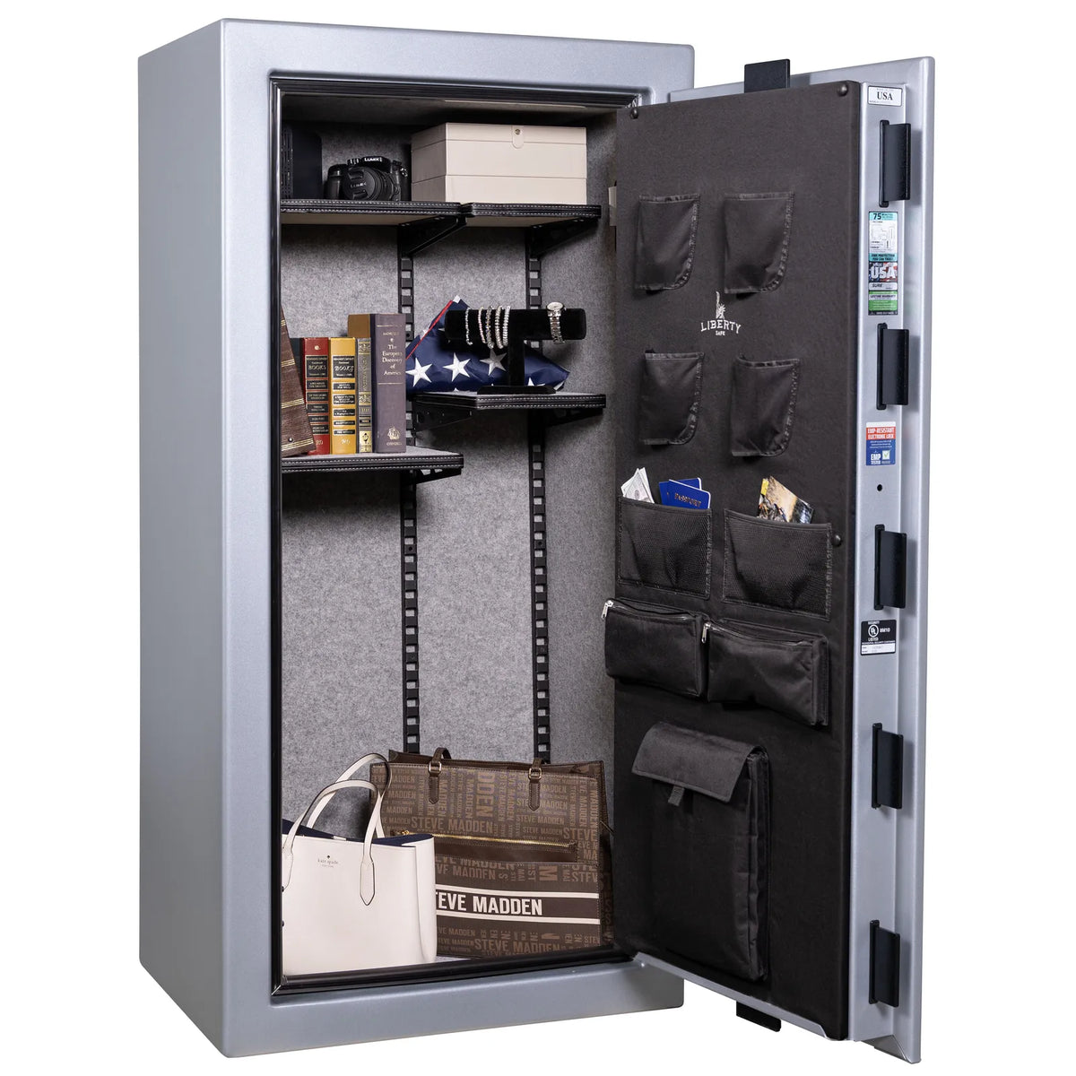 Liberty Safe Colonial 23 glacial steel pro flex interior no guns