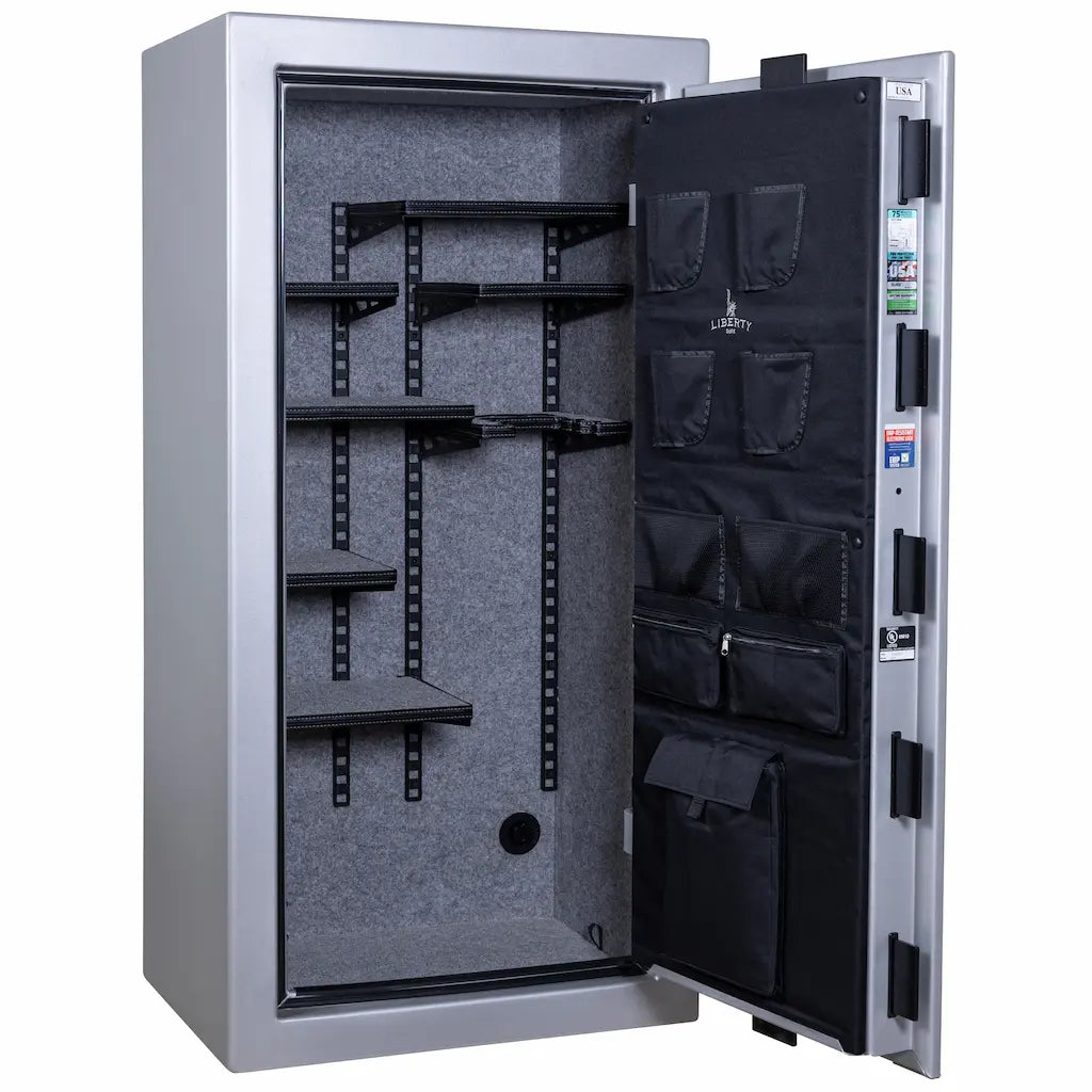 Liberty Colonial 23 gun safe Pro Flex interior adjustable shelving