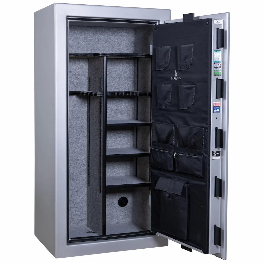 Liberty Safe Colonial 23 glacial steel interior