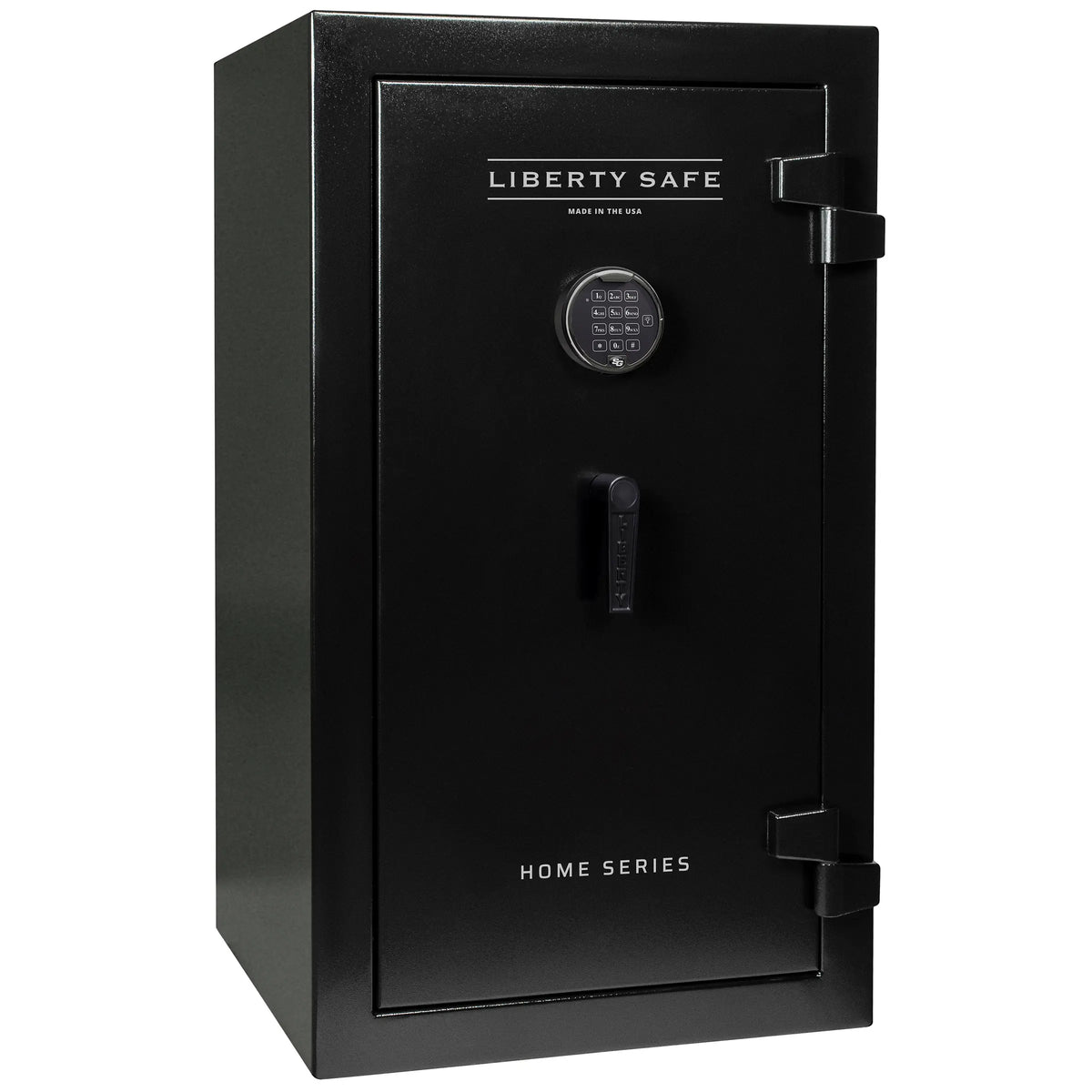 Liberty Home 12 compact home safe with S&G electronic lock in textured black finish