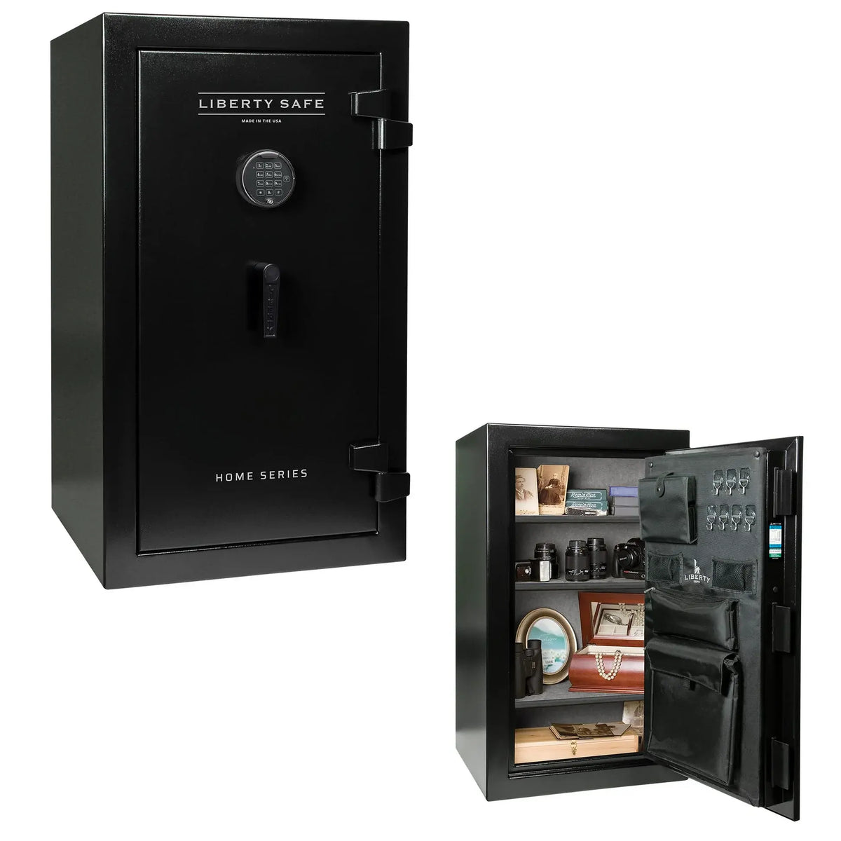 Liberty Home 12 home safe with S&G electronic lock and adjustable interior shelving