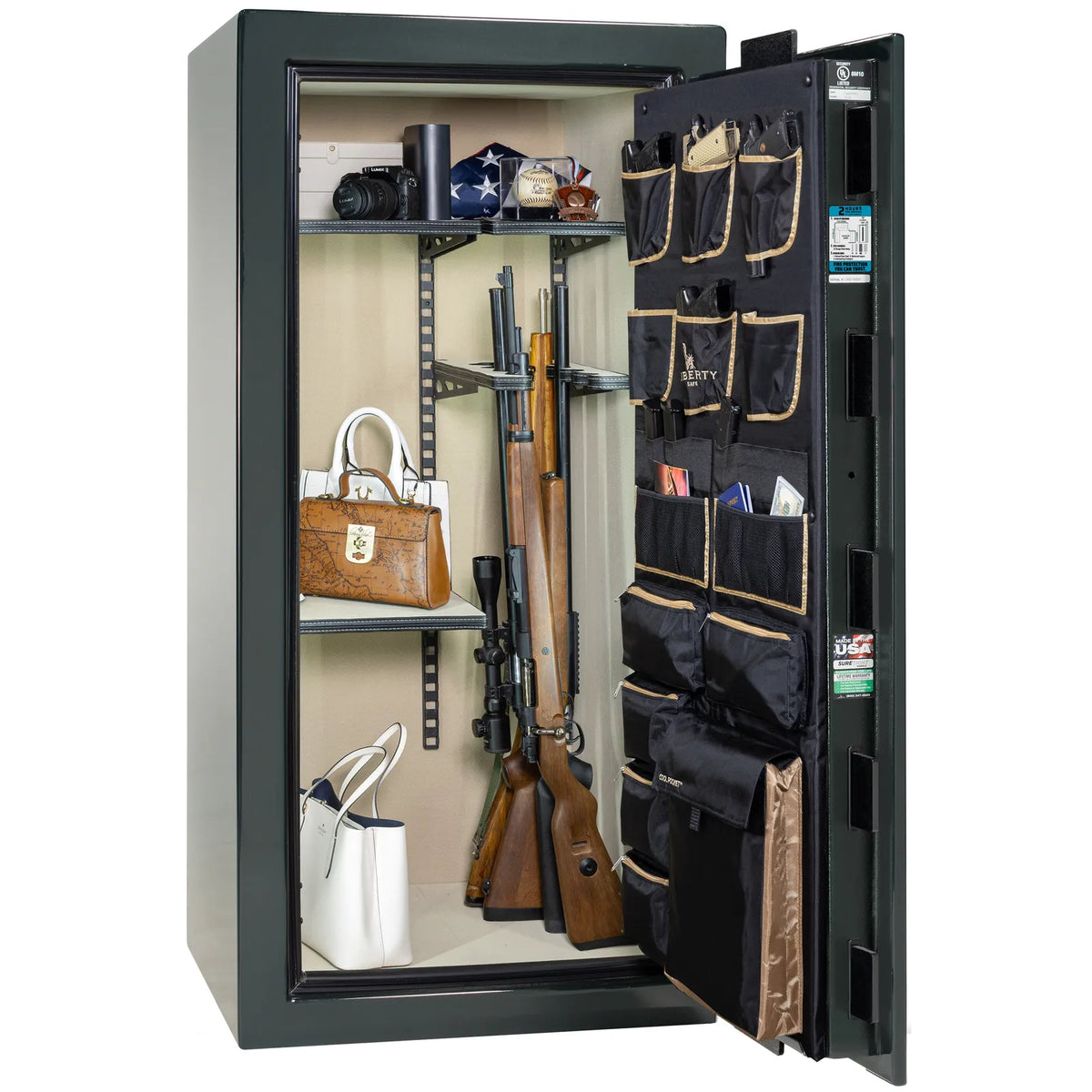 Liberty Lincoln 25 Green Gloss Pro Flex interior – loaded configuration