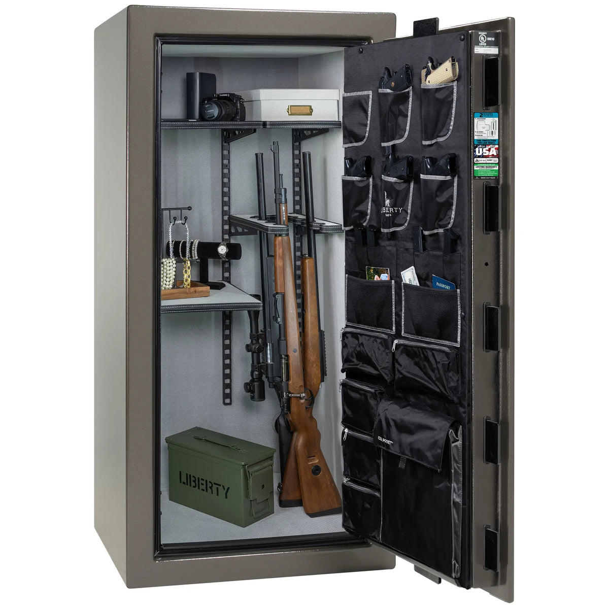 Liberty Lincoln 25 Gray Marble Pro Flex interior – loaded configuration