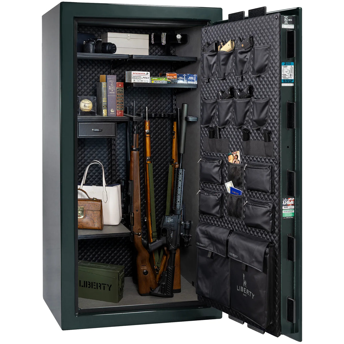 Liberty Lincoln 40 Green Gloss Signature interior – loaded configuration