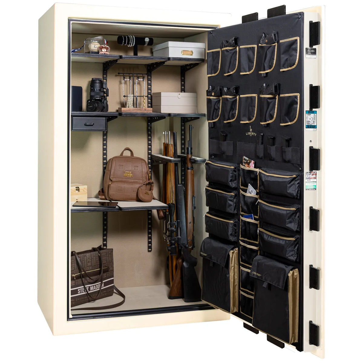 Liberty Lincoln 50 White Marble Pro Flex interior – loaded configuration