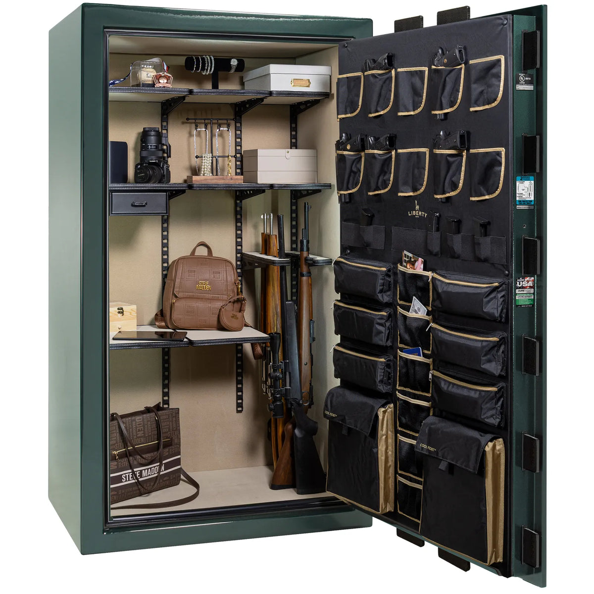 Liberty Lincoln 50 Green Gloss Pro Flex interior – loaded configuration