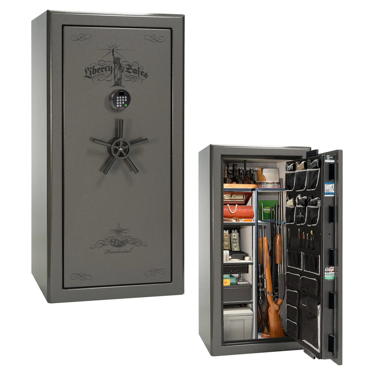 Liberty Safe Presidential 25 in Gray Marble