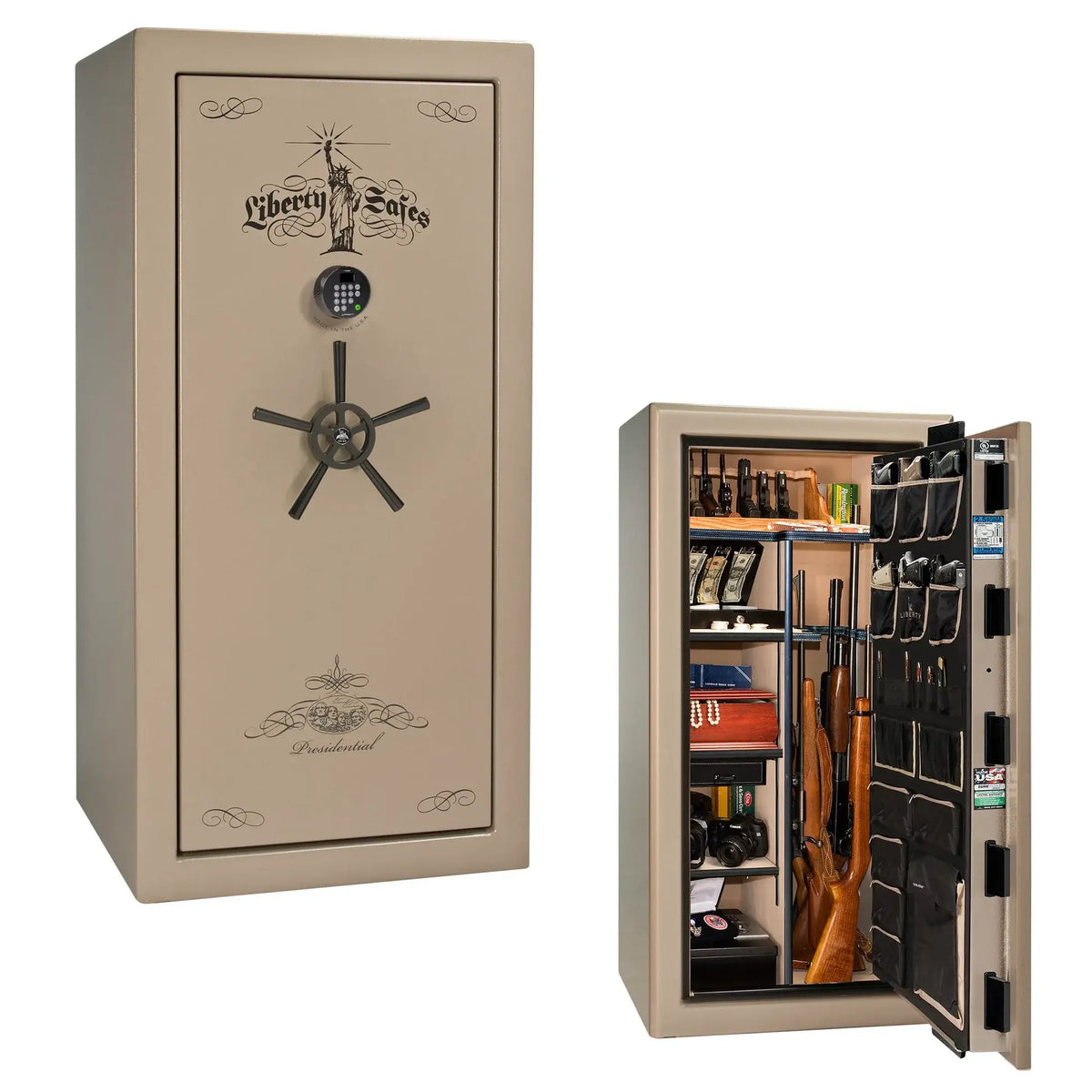 Liberty Safe Presidential 25 in Champagne Marble