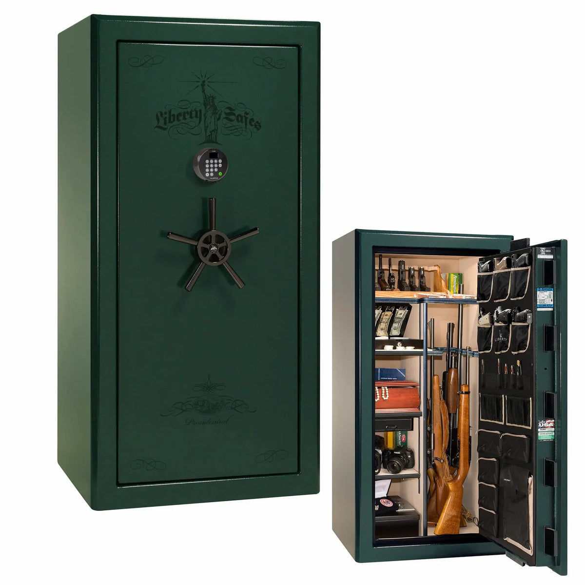 Liberty Safe Presidential 25 in Green Marble