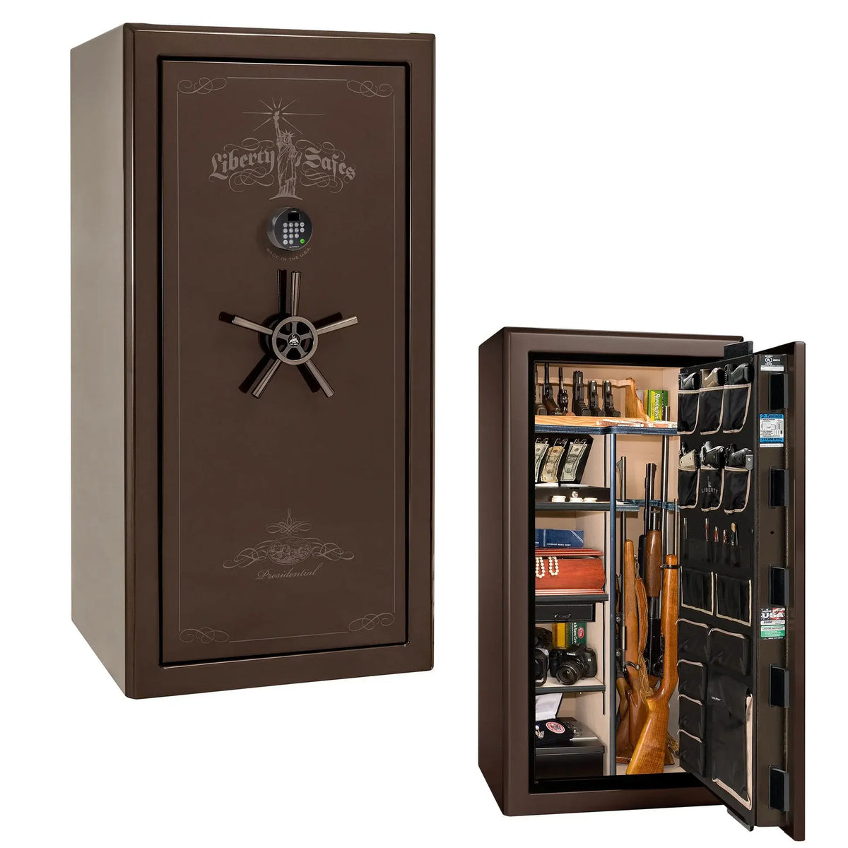 Liberty Safe Presidential 25 in bronze gloss