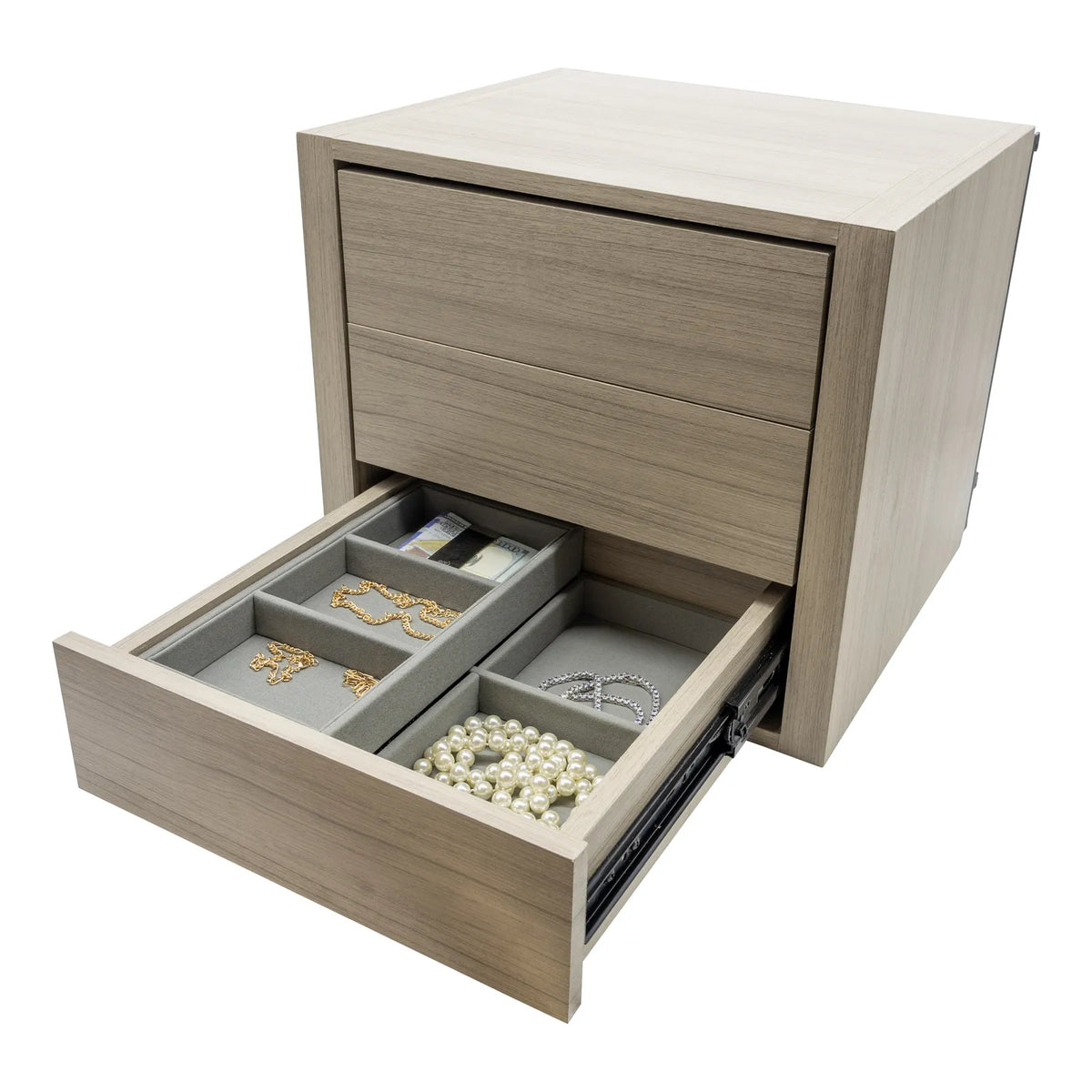 Liberty Pro Flex Jewelry Drawer showing customizable storage areas