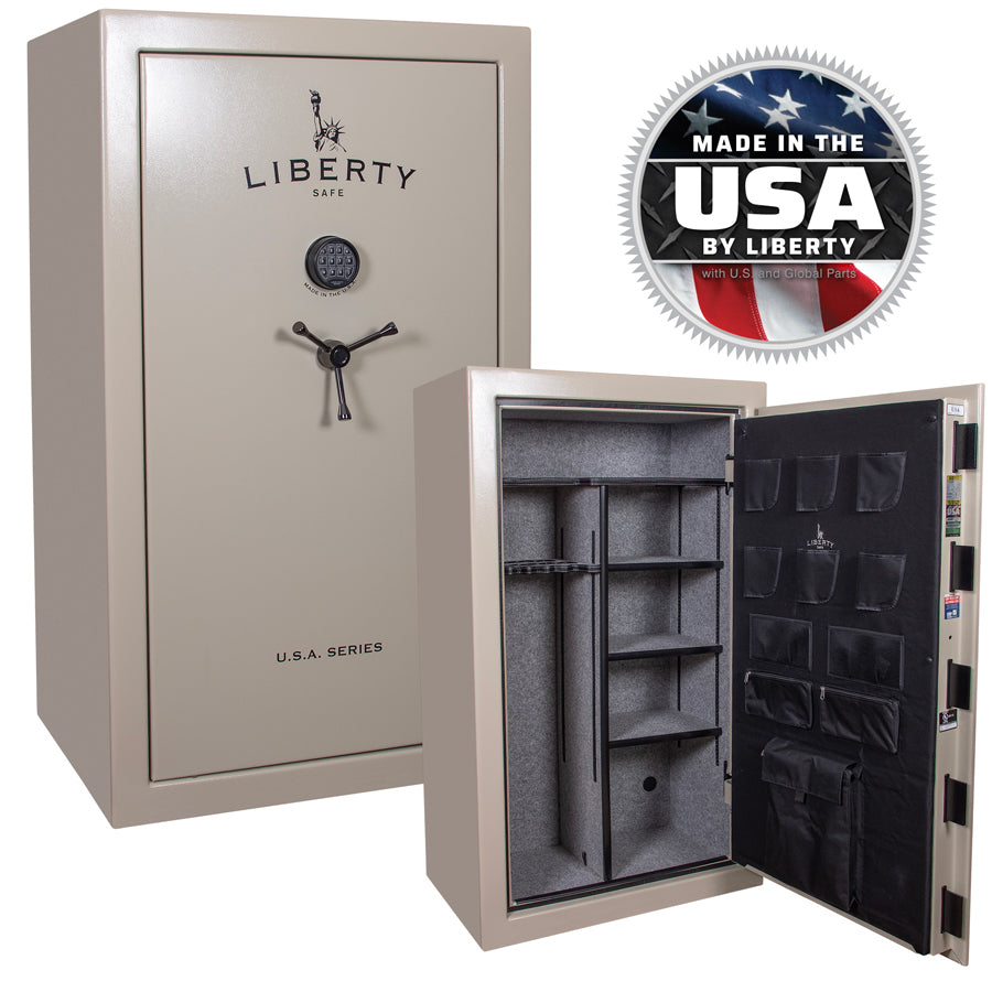 Liberty USA 36 safe in Textured CANVAS BEIGE.