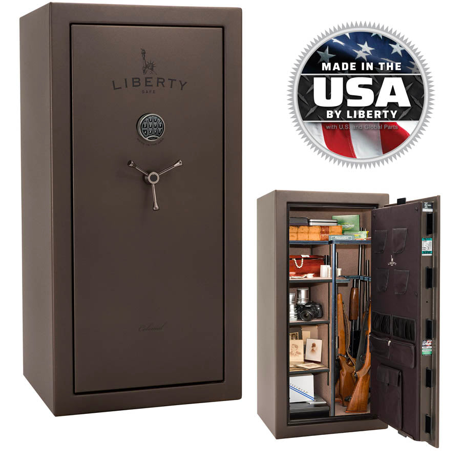 Liberty Colonial 23 Safe in Textured Bronze.
