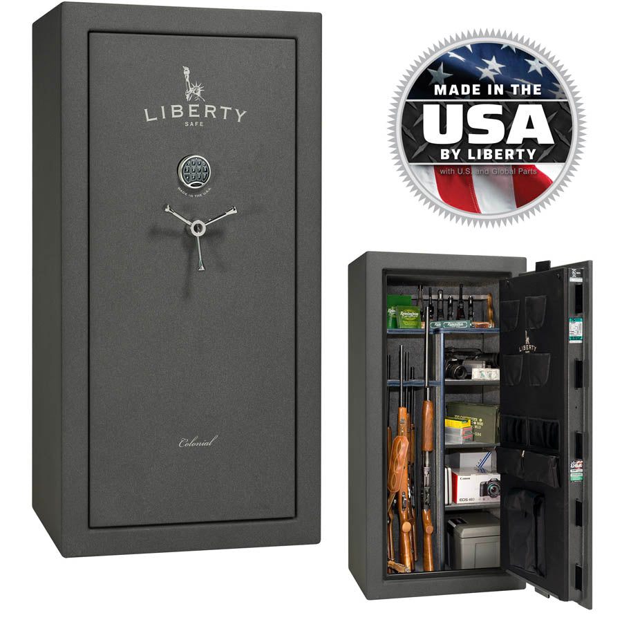 Liberty Colonial 23 Safe in Textured Granite.