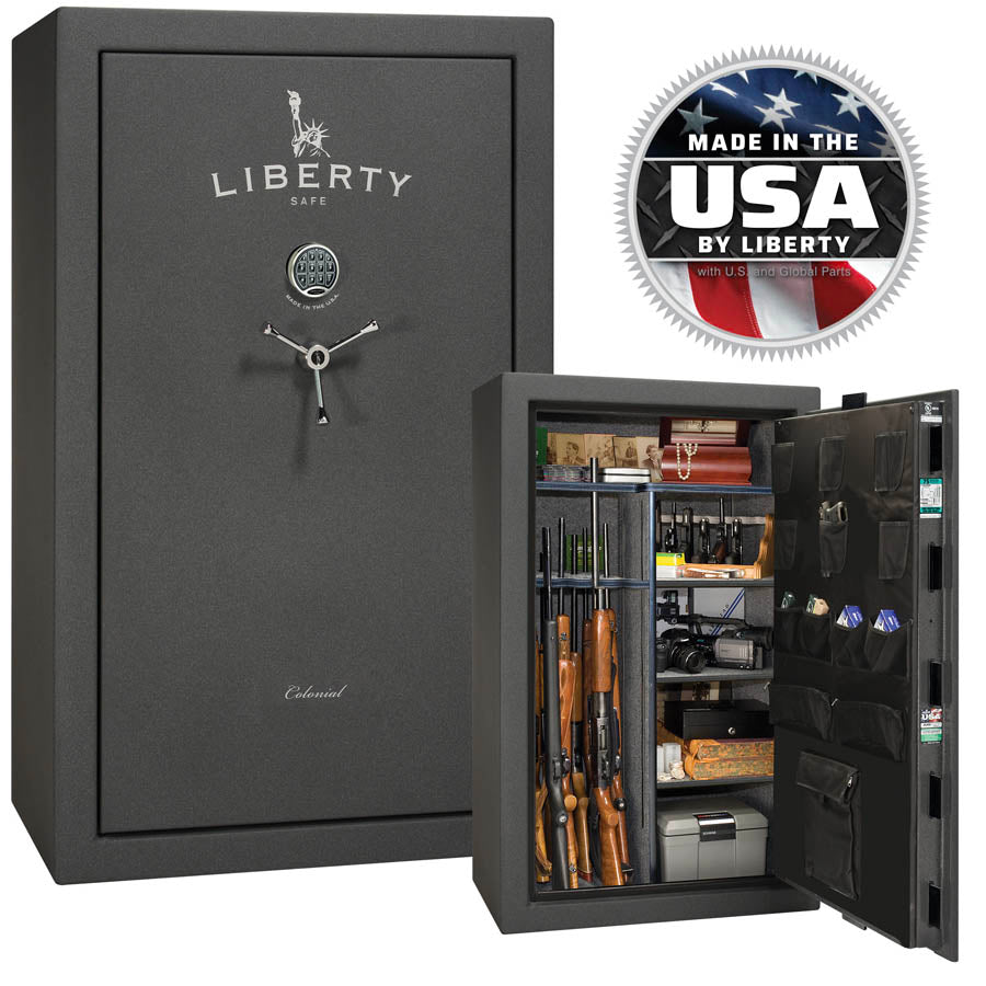 Liberty Colonial 30 Safe in Textured Granite.