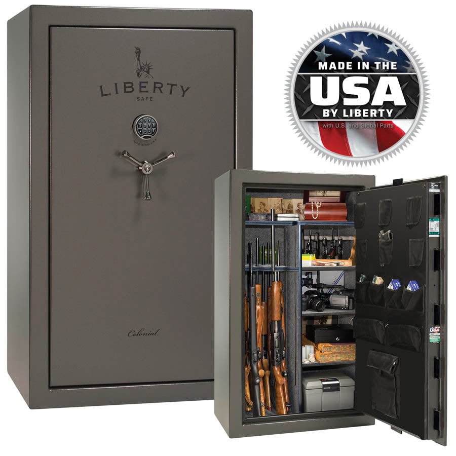 Liberty Colonial 30 Safe in Gray Gloss.