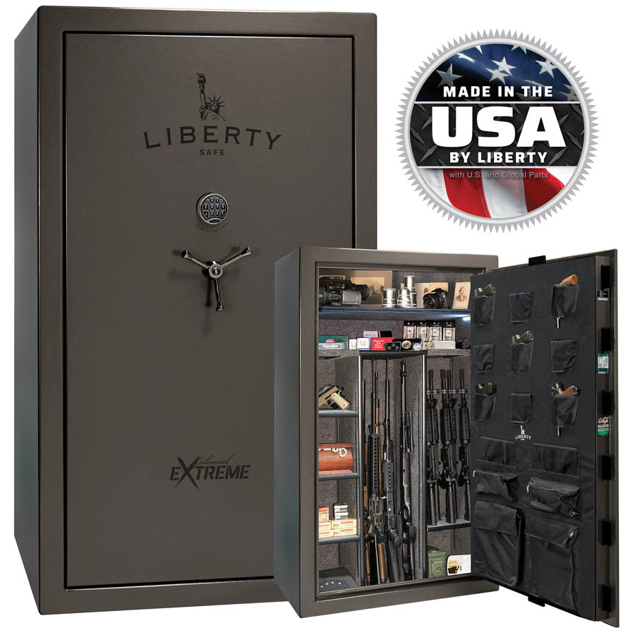 Liberty Colonial 50 Extreme Safe in Gray Gloss.
