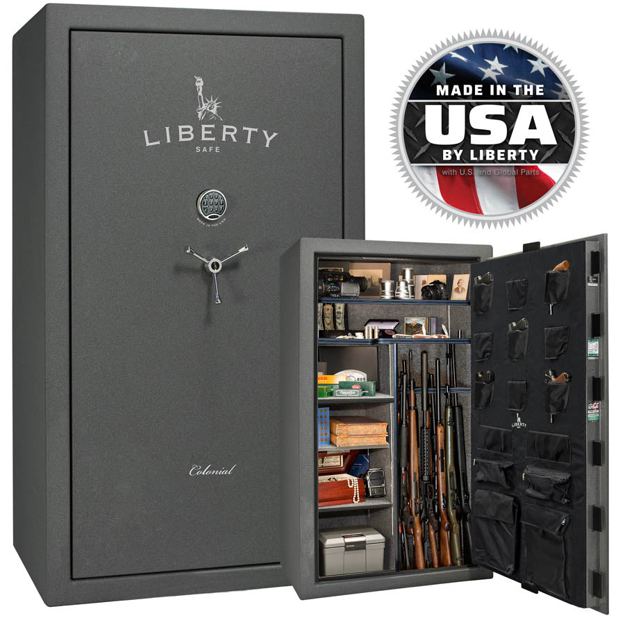 Liberty Colonial 50 Safe in Textured Granite.