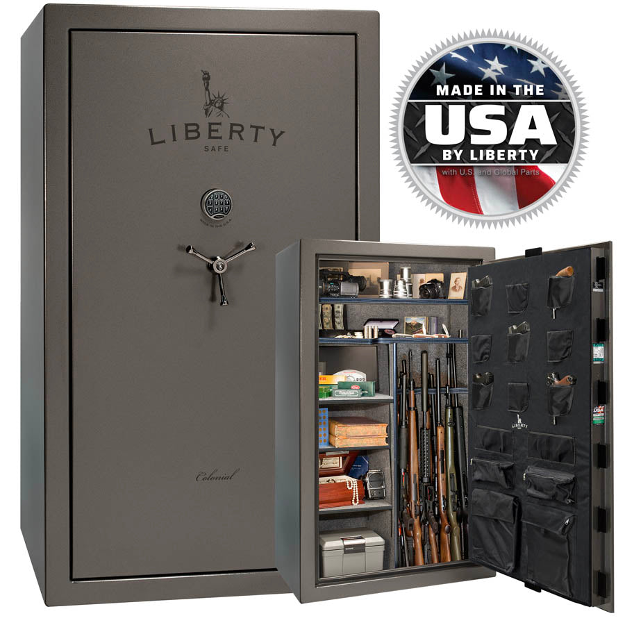 Liberty Colonial 50 Safe in Gray Gloss.