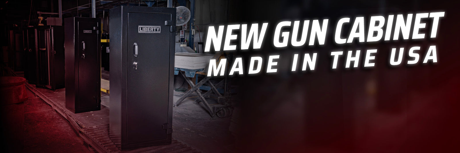 Liberty Safe Gun Cabinets. Made in the U.S.A.
