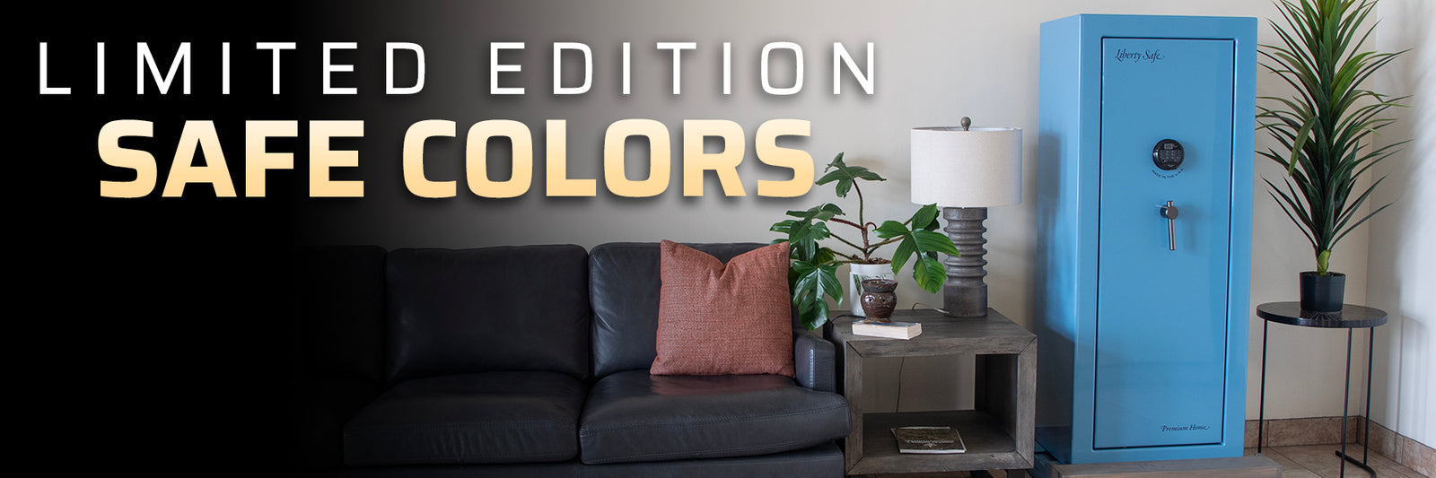 Select Liberty Safes available in Limited Edition Colors.
