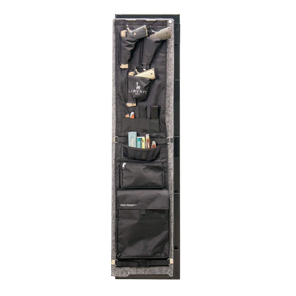 LIBERTY GUN SAFE DOOR PANEL ORGANIZER-12 size.