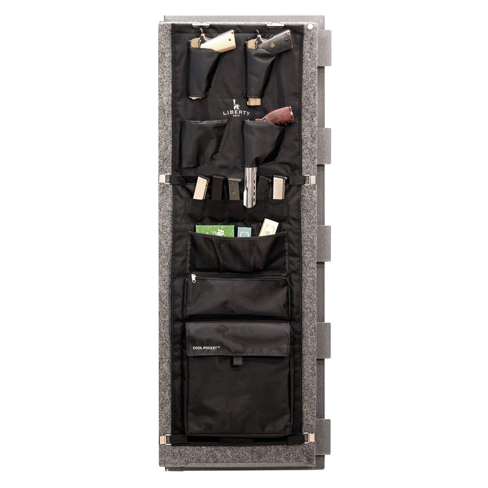 LIBERTY GUN SAFE DOOR PANEL ORGANIZER-12 size.