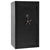 Liberty Safe Classic Plus 40 in Black Gloss with Black Chrome Electronic Lock, closed door.