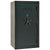 Liberty Safe Classic Plus 40 in Feathered Green Gloss with Black Chrome Electronic Lock, closed door.